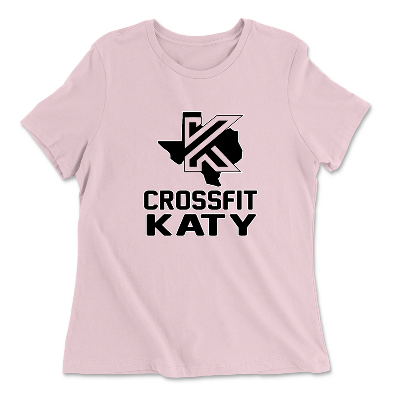 Womens 2X-Large PINK Relaxed Jersey T-Shirt