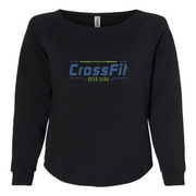 Womens 2X-Large BLACK CrewNeck