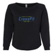 Womens 2X-Large BLACK CrewNeck
