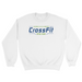 Mens 2X-Large WHITE Midweight Sweatshirt