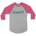 Mens 2X-Large HOT_PINK 3/4 Sleeve