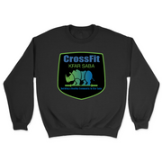 Mens 2X-Large BLACK Midweight Sweatshirt