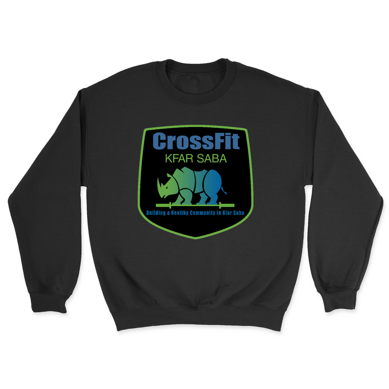 Mens 2X-Large BLACK Midweight Sweatshirt