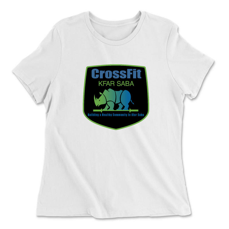 Womens 2X-Large WHITE Relaxed Jersey T-Shirt