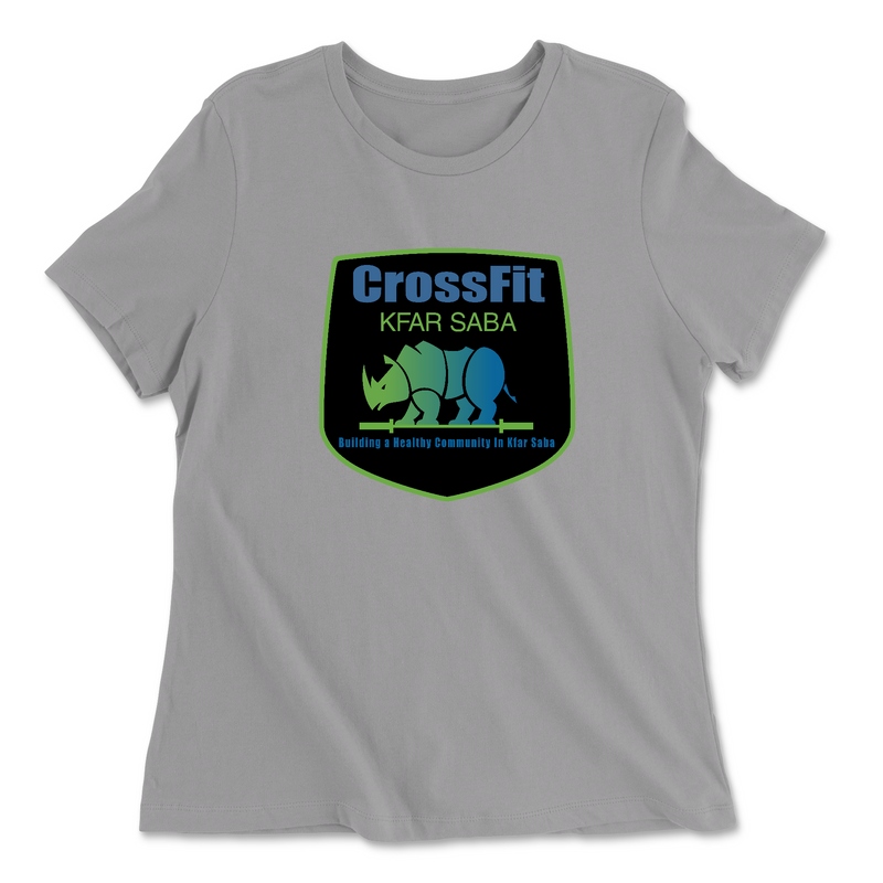 Womens 2X-Large SOLID_ATHLETIC_GREY Relaxed Jersey T-Shirt