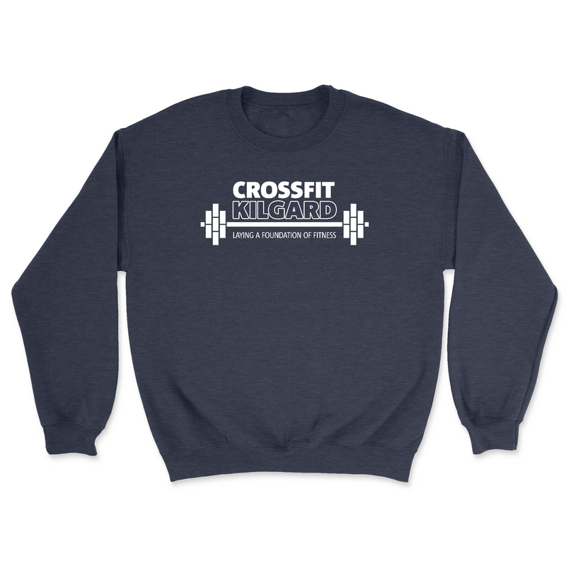 Mens 2X-Large CLASSIC_NAVY_HEATHER Midweight Sweatshirt