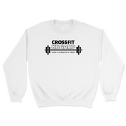 Mens 2X-Large WHITE Midweight Sweatshirt