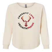 Womens 2X-Large BONE CrewNeck