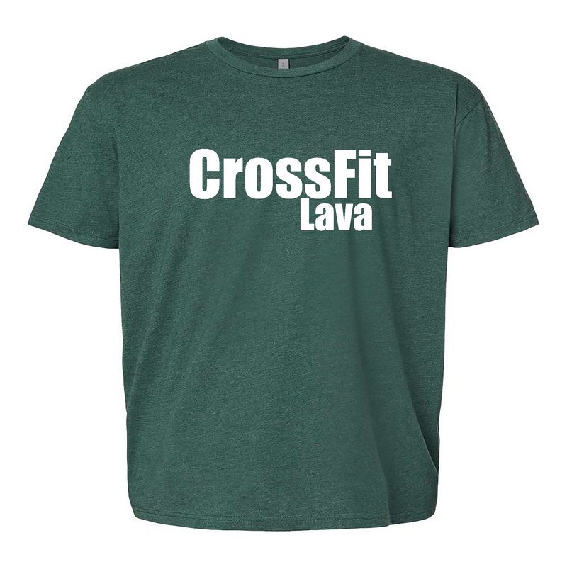 Mens 2X-Large HEATHER_FOREST_GREEN T-Shirt