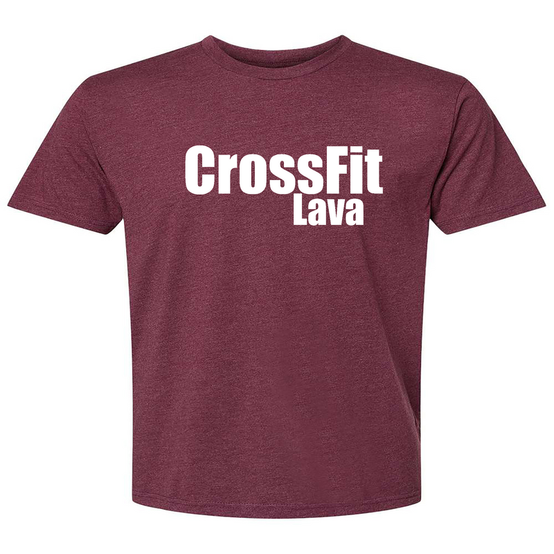 Mens 2X-Large HEATHER_MAROON T-Shirt