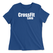 Womens 2X-Large TRUE_ROYAL Relaxed Jersey T-Shirt