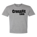 Mens 2X-Large DARK_HEATHER_GRAY T-Shirt