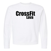 Mens 2X-Large WHITE Midweight Sweatshirt