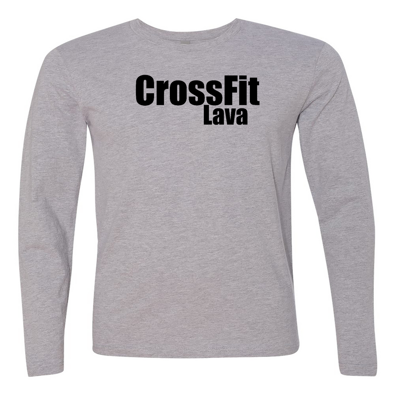 Mens 2X-Large HEATHER_GRAY Long Sleeve