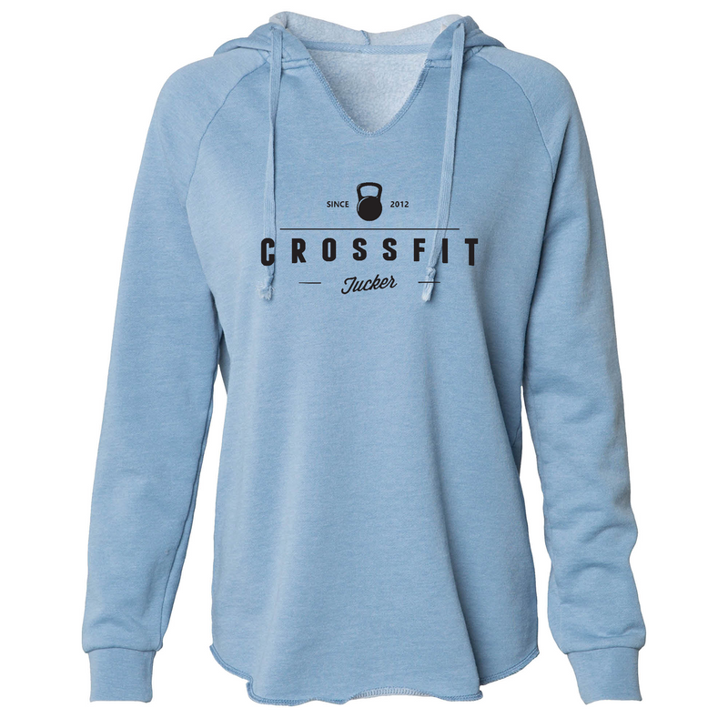 Womens 2X-Large MISTY_BLUE Hoodie