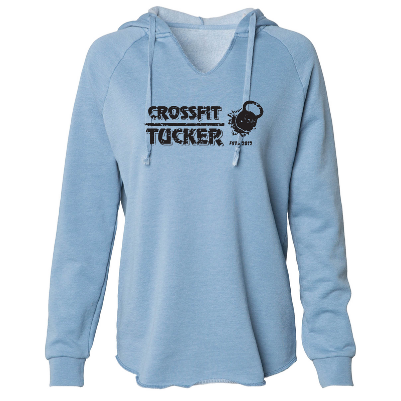 Womens 2X-Large MISTY_BLUE Hoodie