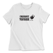 Womens 2X-Large WHITE Relaxed Jersey T-Shirt