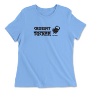 Womens 2X-Large CAROLINA_BLUE Relaxed Jersey T-Shirt