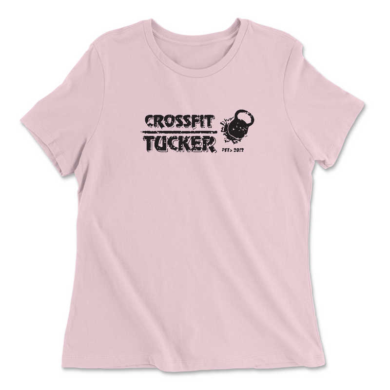 Womens 2X-Large PINK Relaxed Jersey T-Shirt
