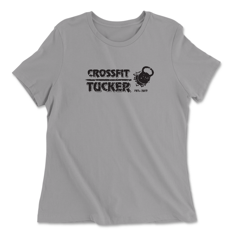 Womens 2X-Large SOLID_ATHLETIC_GREY Relaxed Jersey T-Shirt