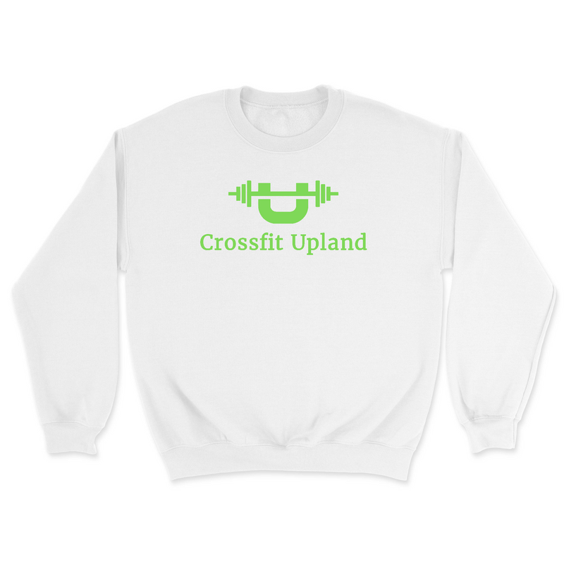 Mens 2X-Large WHITE Midweight Sweatshirt
