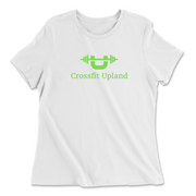Womens 2X-Large WHITE Relaxed Jersey T-Shirt