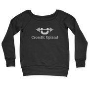 Womens 2X-Large BLACK CrewNeck