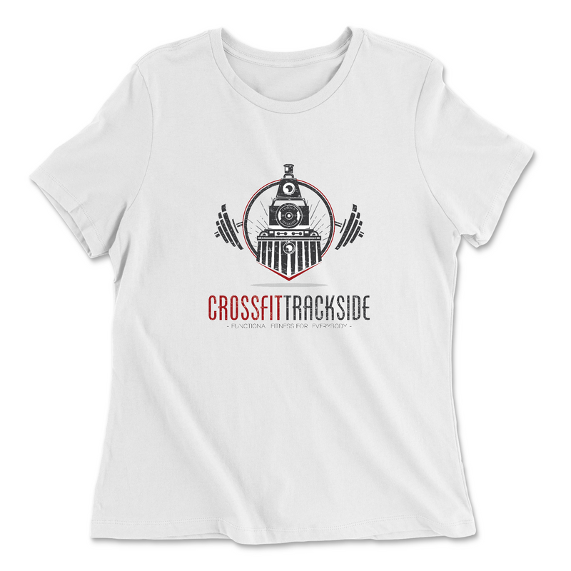 Womens 2X-Large WHITE Relaxed Jersey T-Shirt