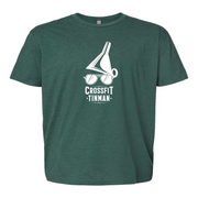 Mens 2X-Large HEATHER_FOREST_GREEN T-Shirt