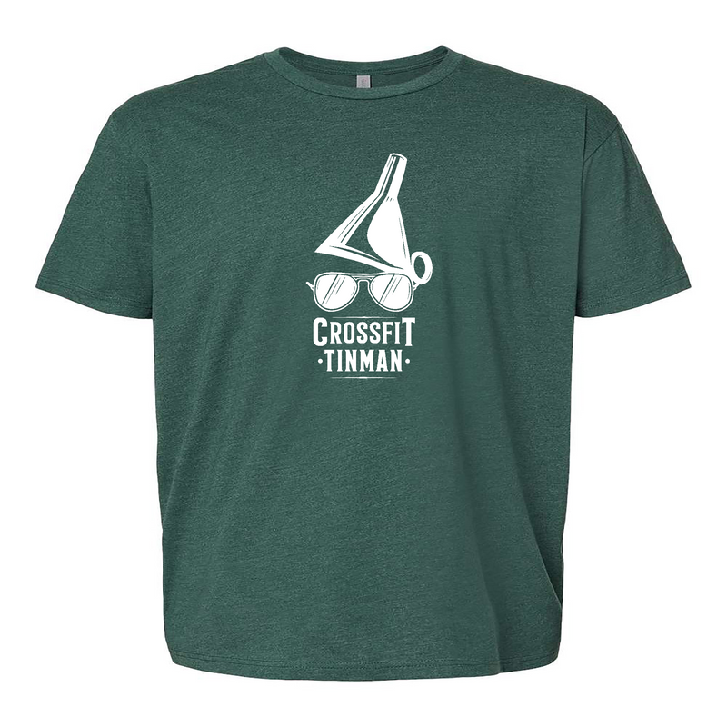 Mens 2X-Large HEATHER_FOREST_GREEN T-Shirt