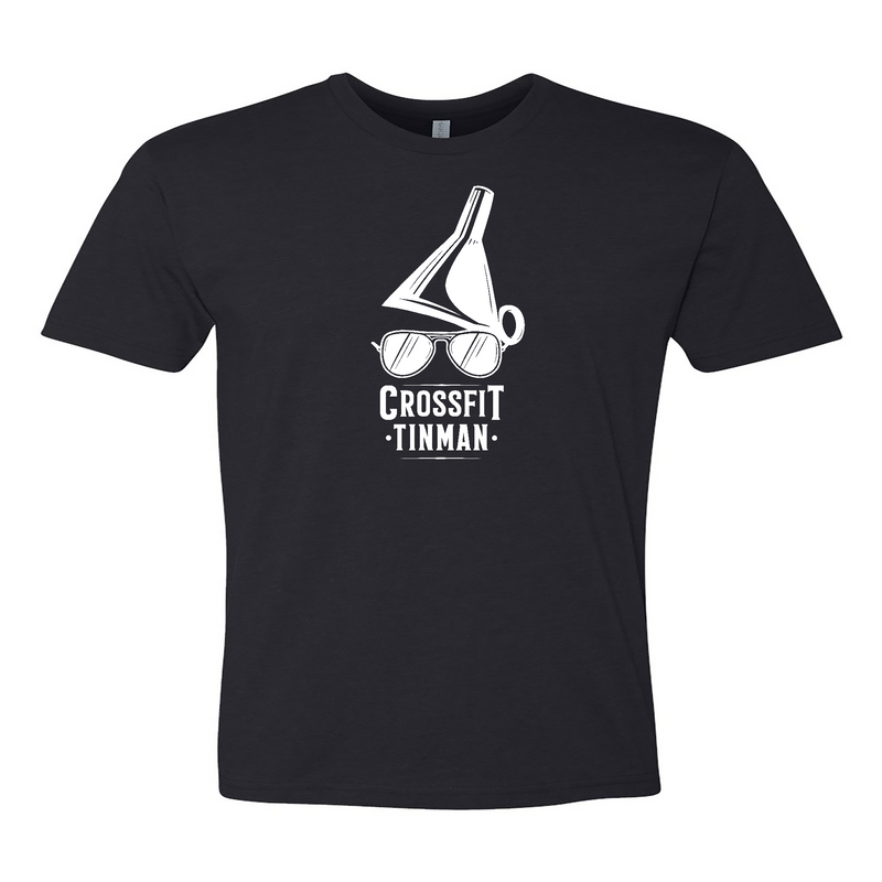 Mens 2X-Large BLACK T-Shirt