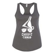Womens 2X-Large DARK_GRAY Tank Top