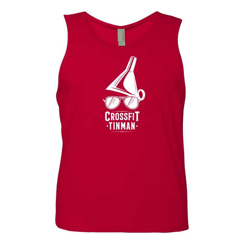Mens 2X-Large RED Tank Top