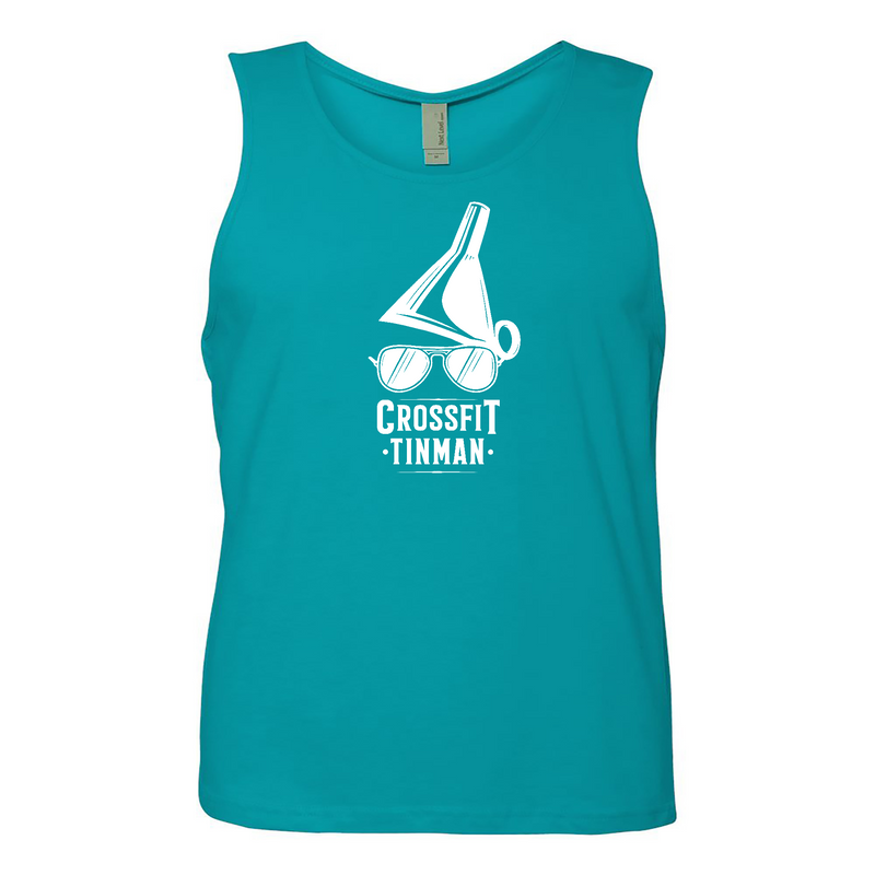 Mens 2X-Large TAHITI_BLUE Tank Top
