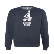 Mens 2X-Large CLASSIC_NAVY_HEATHER Midweight Sweatshirt