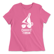 Womens 2X-Large CHARITY_PINK Relaxed Jersey T-Shirt