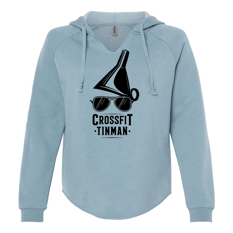 Womens 2X-Large MISTY_BLUE Hoodie