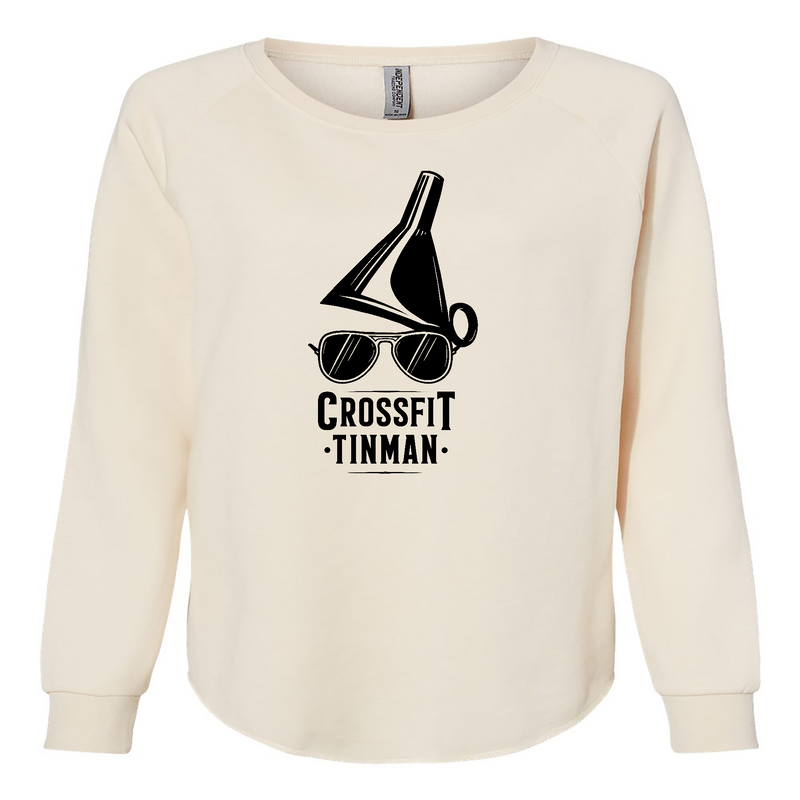 Womens 2X-Large BONE CrewNeck