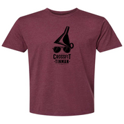 Mens 2X-Large HEATHER_MAROON T-Shirt