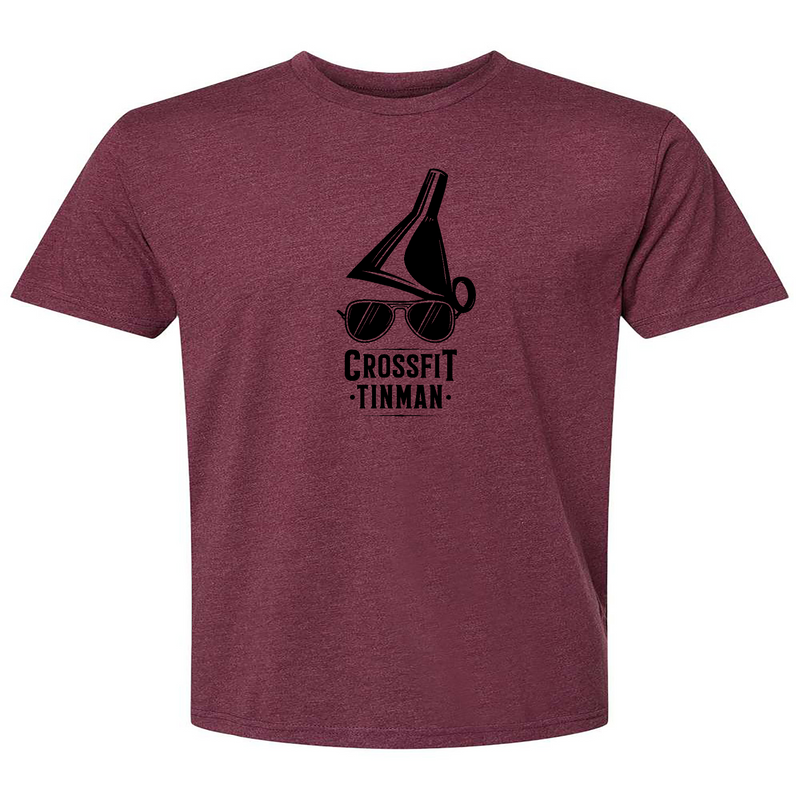 Mens 2X-Large HEATHER_MAROON T-Shirt
