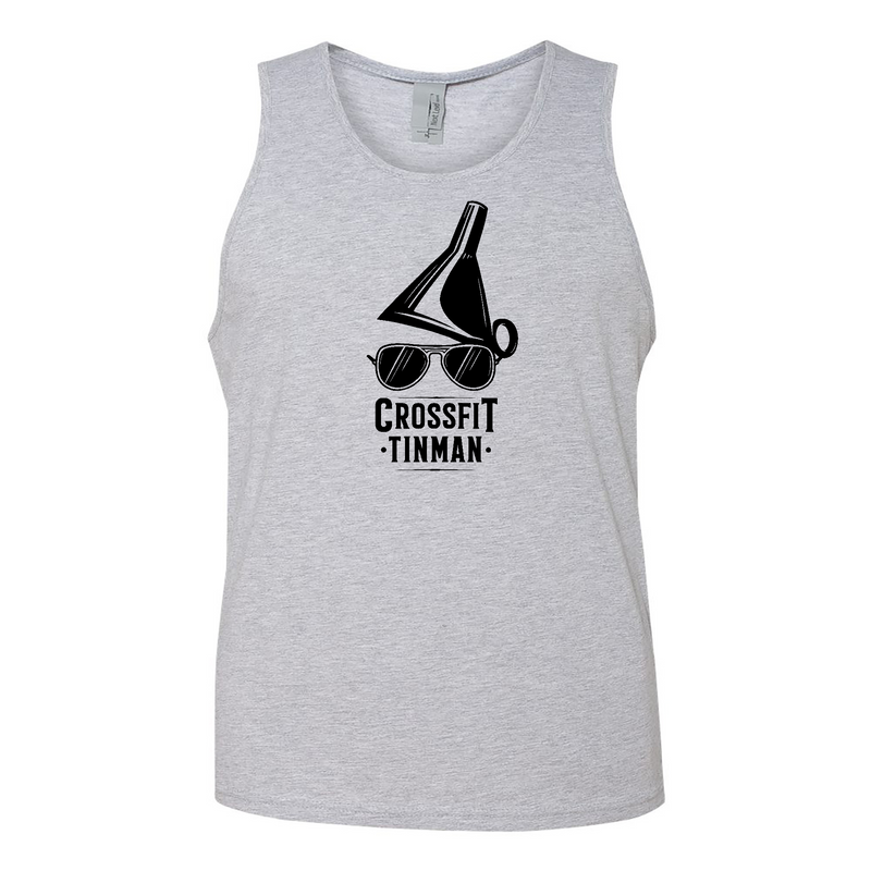 Mens 2X-Large HEATHER_GRAY Tank Top
