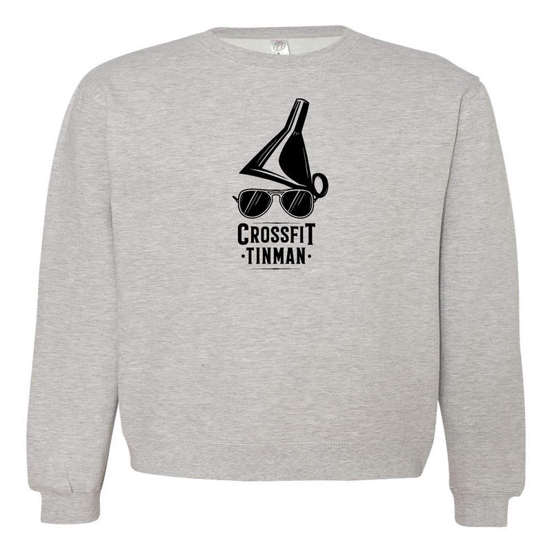 Mens 2X-Large GREY_HEATHER Midweight Sweatshirt