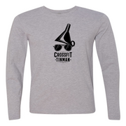 Mens 2X-Large HEATHER_GRAY Long Sleeve