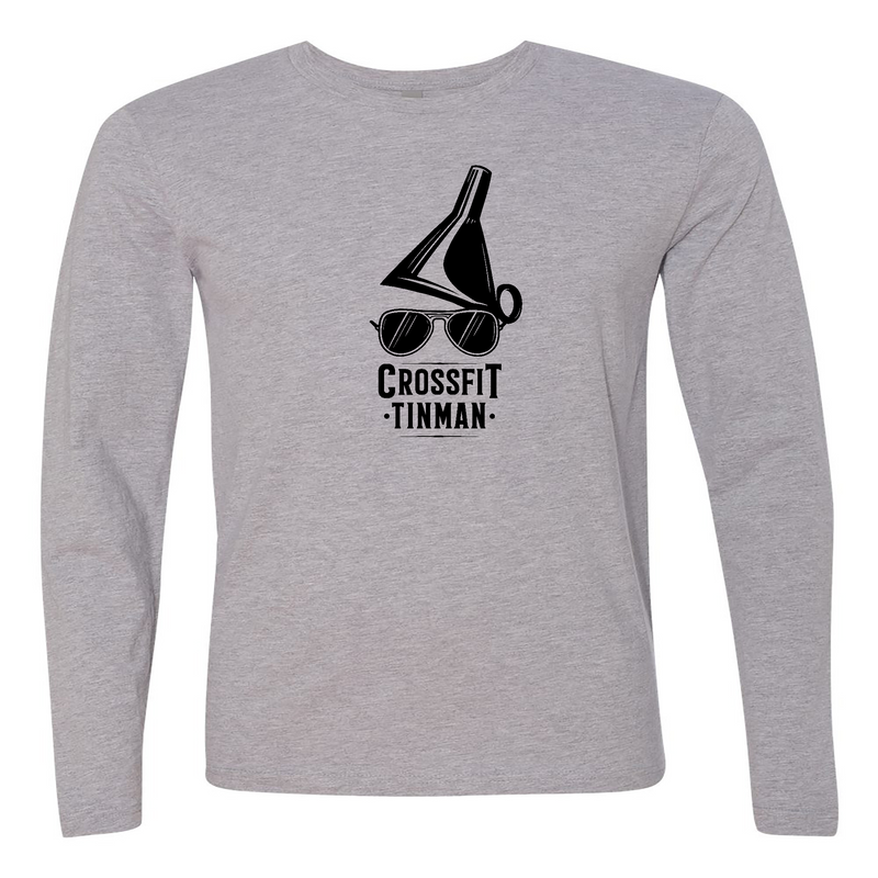 Mens 2X-Large HEATHER_GRAY Long Sleeve