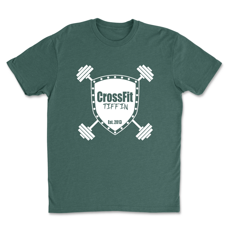 Mens 2X-Large HEATHER_FOREST_GREEN T-Shirt
