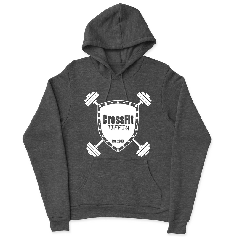 Mens 2X-Large CHARCOAL_HEATHER Hoodie