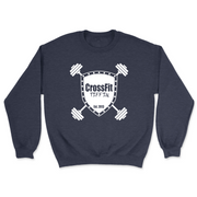 Mens 2X-Large CLASSIC_NAVY_HEATHER Midweight Sweatshirt