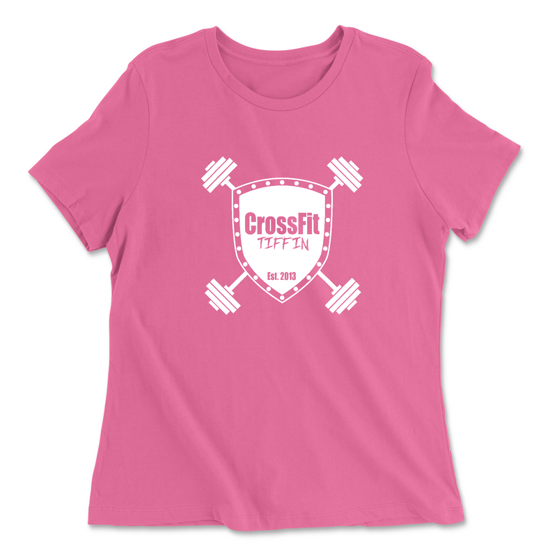 Womens 2X-Large CHARITY_PINK Relaxed Jersey T-Shirt