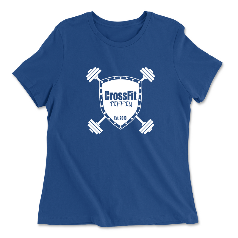 Womens 2X-Large TRUE_ROYAL Relaxed Jersey T-Shirt