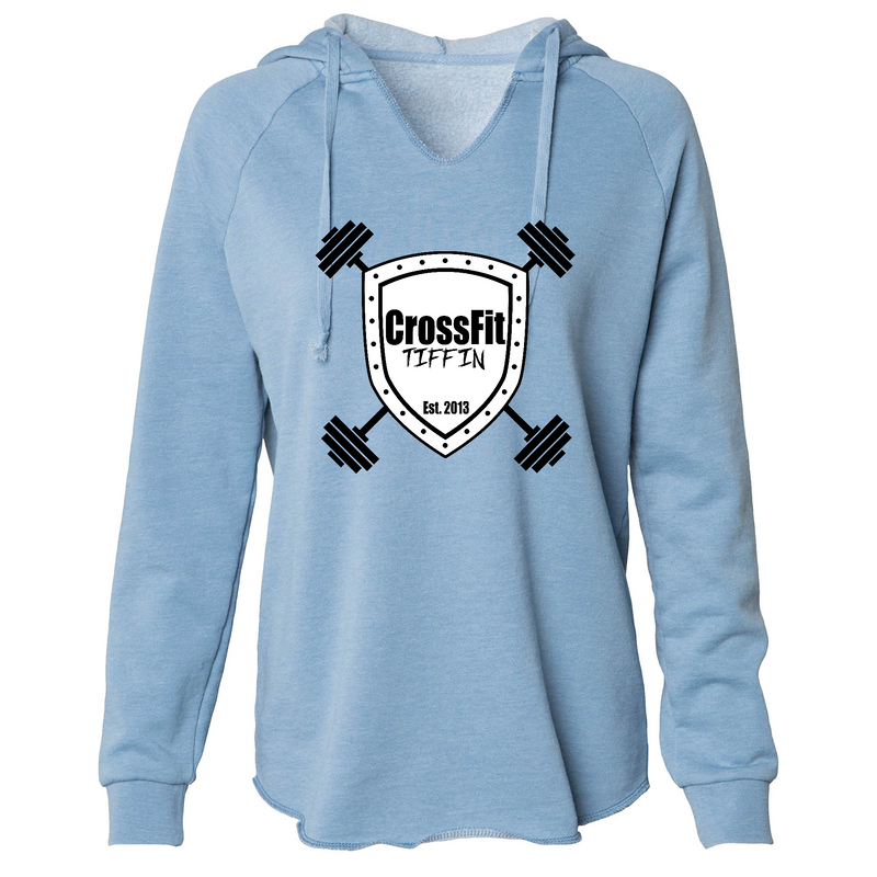 Womens 2X-Large MISTY_BLUE Hoodie